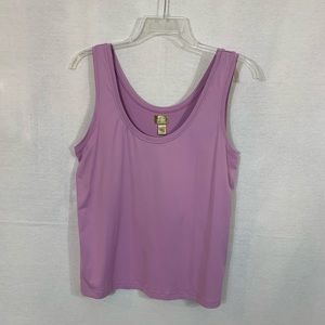 Nue Options Tank XL Lilac Nylon and Spandex.